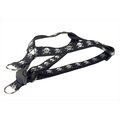 Fly Free Zone,Inc. Reflective Skull Dog Harness; Black - Small FL504089